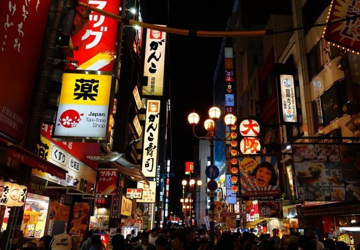 Half-day guided tour of Osaka 