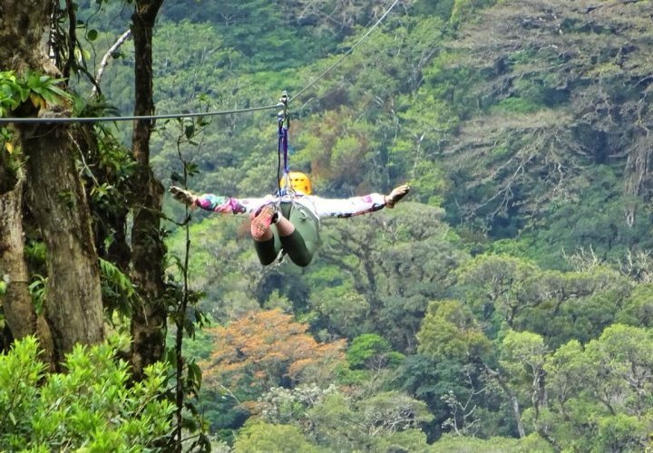 Zip lines, Tarzan Swing and Superman Cable Adventure