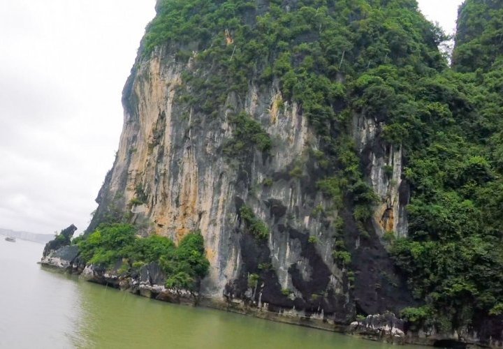 Discovery of Sung Sot Cave (Cave of Surprises) and Vietnamese cooking class by chef on board