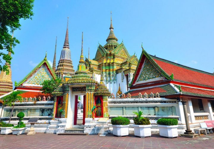 Guided excursion in Bangkok, the capital of Thailand