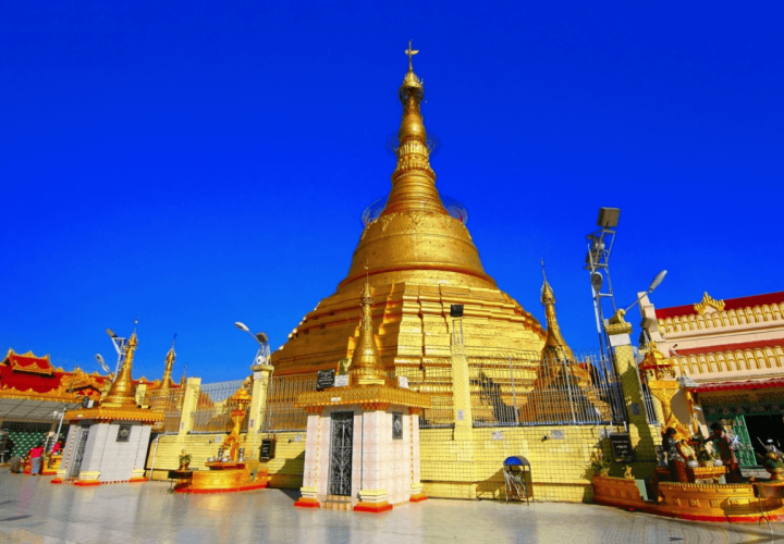 Flight to Yangon, Myanmar and discovery of Botataung Pagoda and Shwedagon Pagoda
