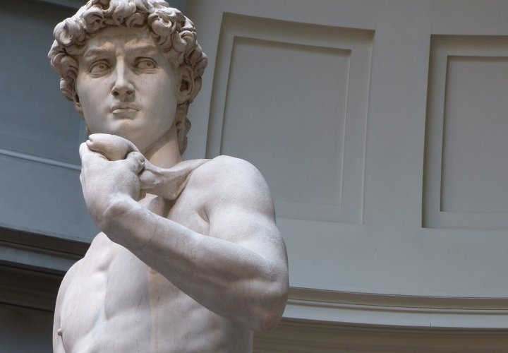 Voyage en train de Rome à Florence et découverte d'une des statues les plus reconnues au monde: le David de Michel-Ange    