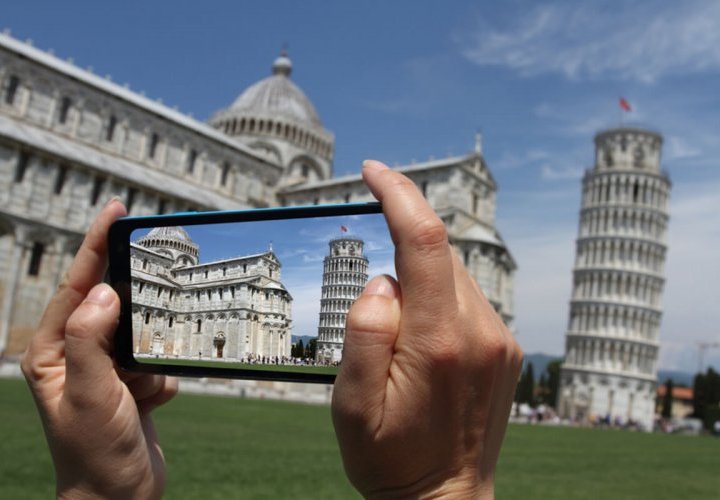 Recorrido a pie en Pisa y descubrimiento de la Torre Inclinada 