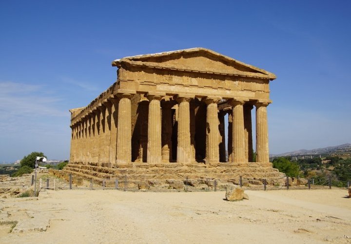 Visit of Agrigento – important Greek colony with remarkable Doric temples 