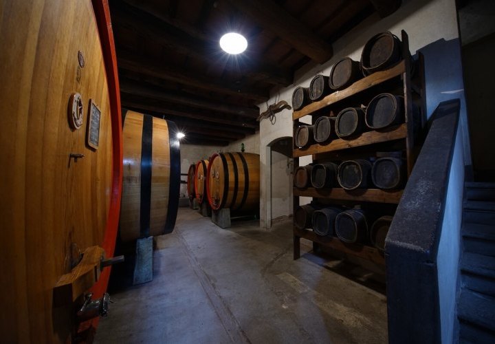 Cata de vinos y almuerzo típico toscano en el Castillo de Verrazzano