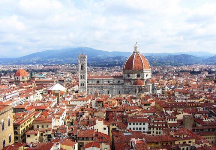 Visite guidée de la ville de Florence avec dégustation d’un apéritif italien