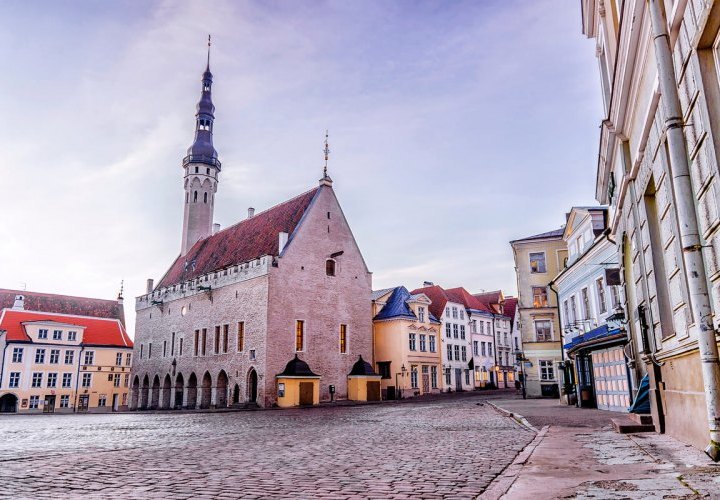Visita guiada por la ciudad de Tallin en Estonia y partida
