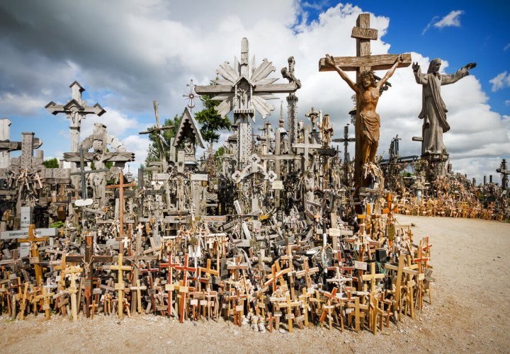Discovery of the Hill of Crosses and visit to Palanga - the most favourite summer resort in Lithuania
