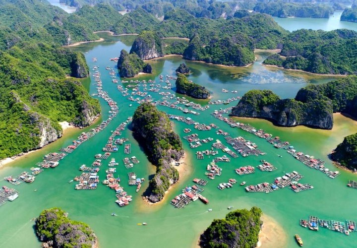 Crucero por la increíble Bahía de Halong, una de las siete maravillas naturales del mundo