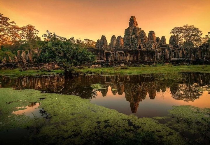 Temples of Angkor Archaeological Park: Bayon, Baphuon and Angkor Wat