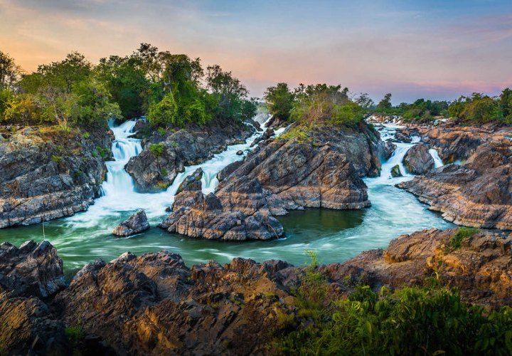 Discovery of the Li Phi Waterfall and the Khon Phapheng Waterfall