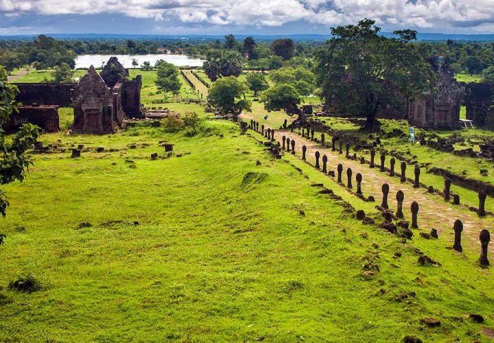 Visit to the Wat Phou temple complex and Khong Island (Don Khong)
