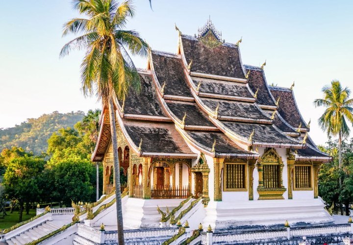 Visita por la ciudad de Luang Prabang, declarada Patrimonio de la Humanidad por la UNESCO 