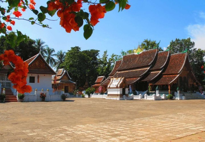 Visit to Luang Prabang city, declared a World Heritage Site by UNESCO