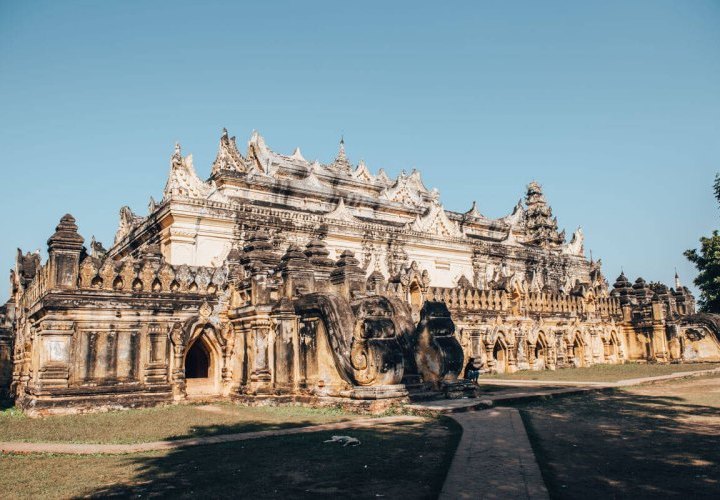 Templo de Mahamuni, Monasterios de Mahagandhayon, Maenu Okkyaung y Bargayar