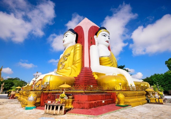 Visita guiada por Bago: Pagoda Shwemawdaw, Buda de Shwethalyaung y Pagoda Kyaikpun 