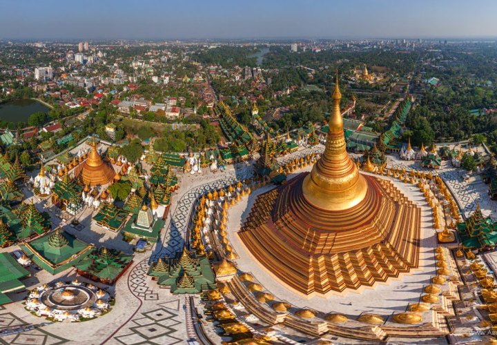 Vuelo a Yangon, Myanmar