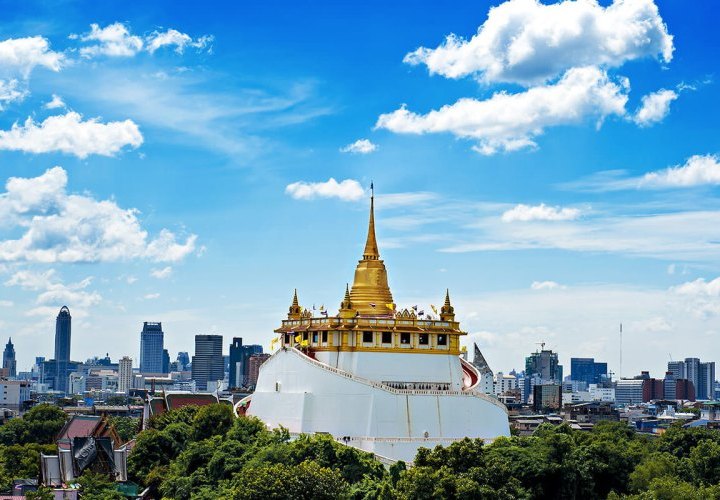 Guided excursion in Bangkok, the capital of Thailand