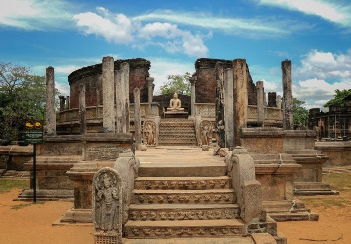 Visit to the Ancient City of Polonnaruwa declared a World Heritage Site by UNESCO