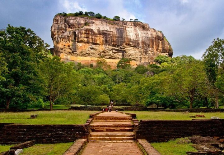 Discovery of the Sigiriya Rock Fortress designated a UNESCO World Heritage site 