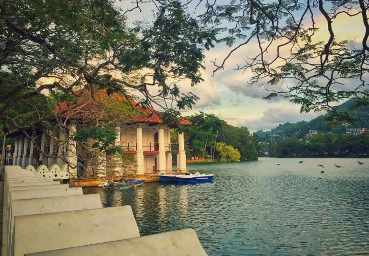 Discovery of Kandy with a visit to the Temple of the Sacred Tooth Relic and the Bahirawakanda viewpoint