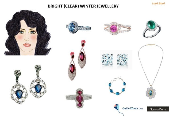 Bright (Clear) Winter Jewellery
