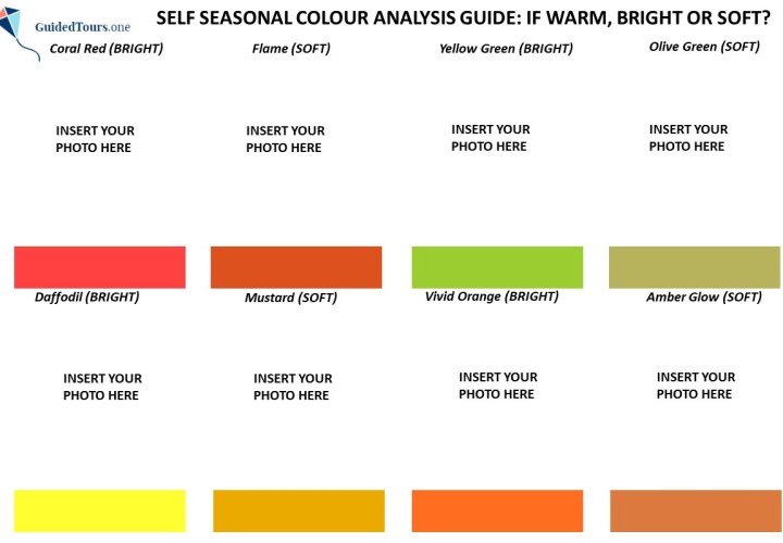 DIY Colour Analysis - Find out your Chroma (Bright or Soft)