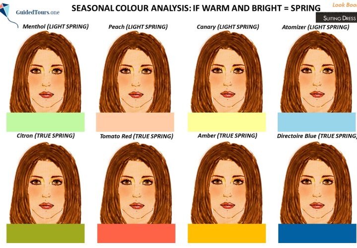 DIY Colour Analysis - Find out your Sub-season (12 sub-seasons)