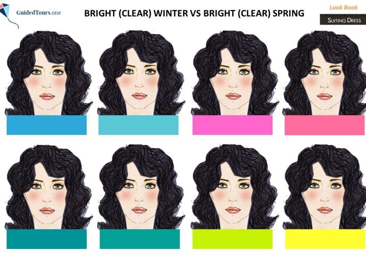 Bright Winter vs Bright Spring