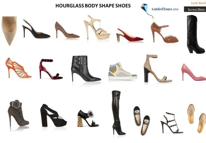 Hourglass Body Shape Shoes and Bags
