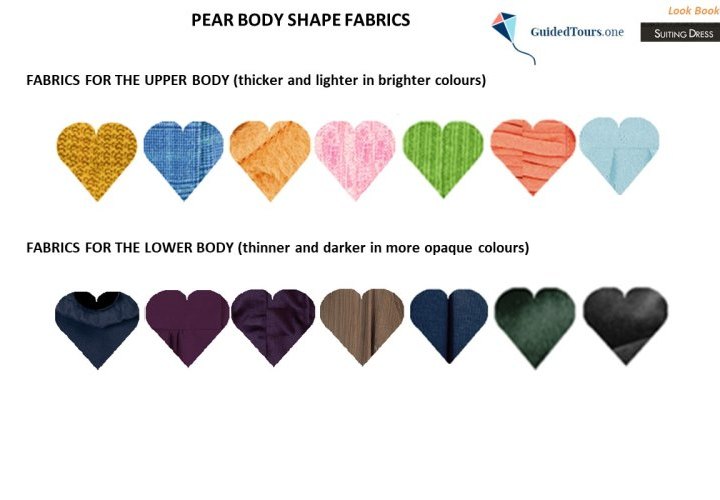 Fabrics and Patters for the Pear Body Shape