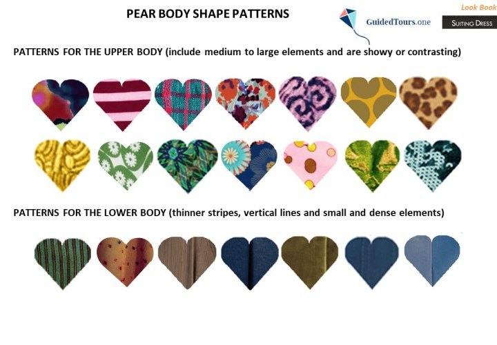 Fabrics and Patters for the Pear Body Shape