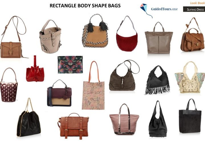 Rectangle Body Shape Shoes and Bags