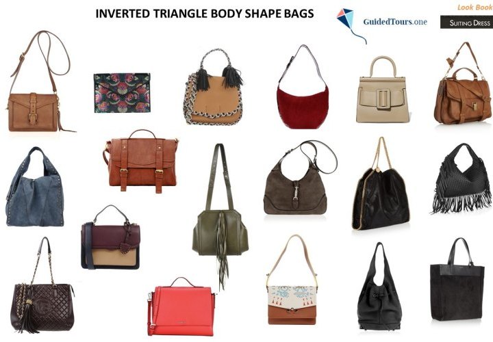 Inverted Triangle Body Shape Shoes and Bags