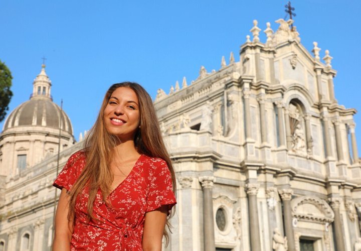 Departure from Catania, Italy 