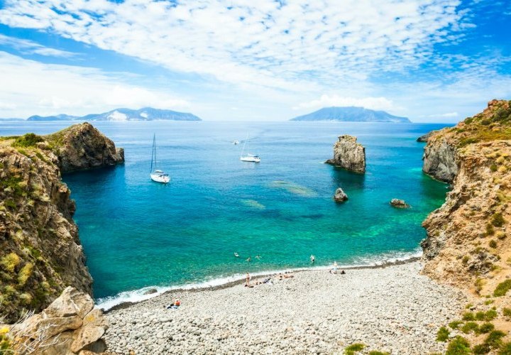 Visite de Panarea - la plus petite des sept îles Éoliennes habitées (lundi)