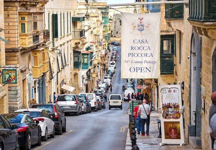 Guided tour of Valletta and discovery of Mdina, the former capital of Malta
