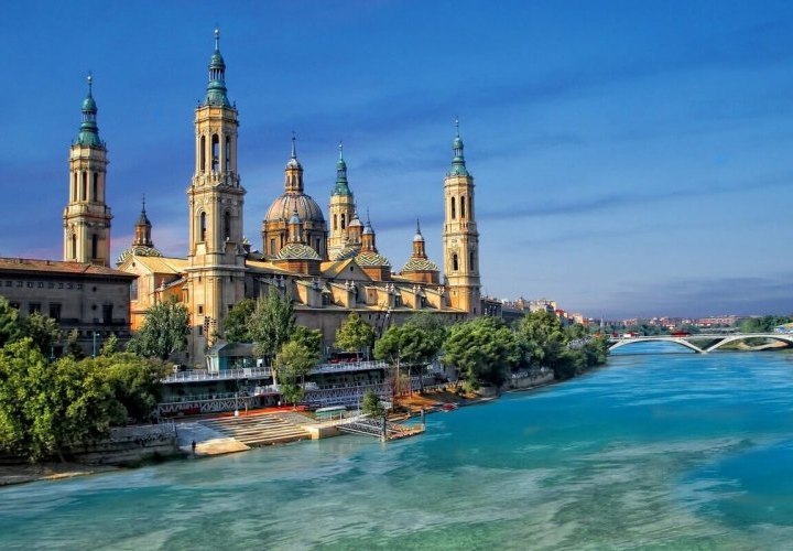 Barcelona to Madrid road trip with a stop in Zaragoza