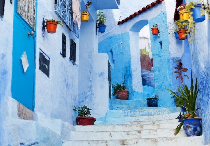 Discovery of Tetuan and Chaouen, the famous white and blue cities of Morocco