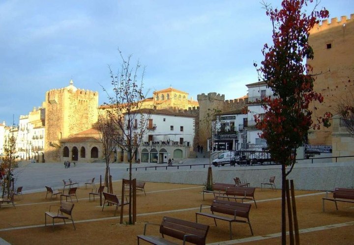 Discovery of Caceres city in Spain