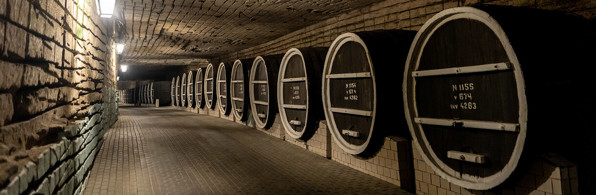 Caves à vin en Moldavie. Milestii Mici avec la plus grande collection de vins au monde