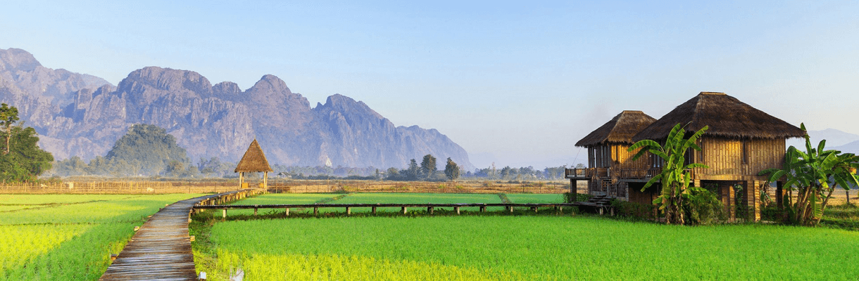 Laos Vacation Package from Vientiane (Si Phan Don, Vang Vieng)